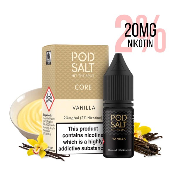 Pod Salt - Vaniglia 20mg Sale di Nicotina