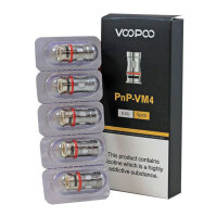 VOOPOO - PnP VM4 Mesh Coil 0.6 Ohm 5 Stck.