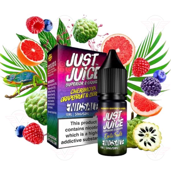 Just Juice - Cherimoya, Grapefruit & Berries Nic Salt 11mg/ml