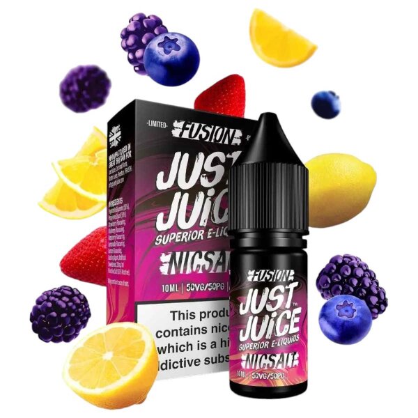 Just Juice - Fusion (Berry Burst & Lemonade) Nic Salt 11mg/ml
