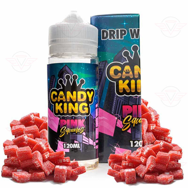 Candy King - Quadrati rosa Shortfill