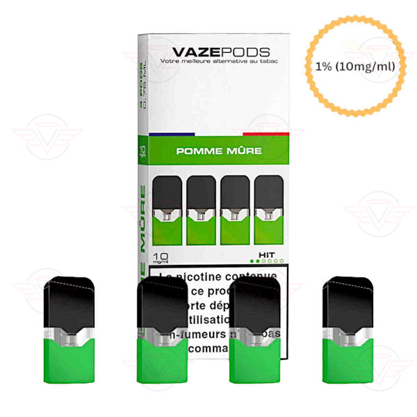 Vaze Paris - Pomme Mûre Pods 10 mg/ml