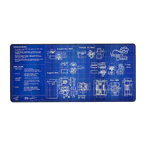 Vaperz Cloud - Custom Design XL changing mat