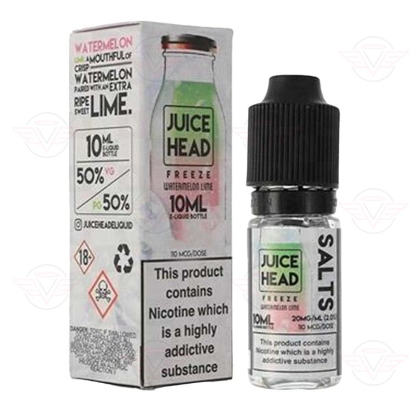 Juice Head - Freeze Watermelon Lime Nic Salt 20 mg/ml