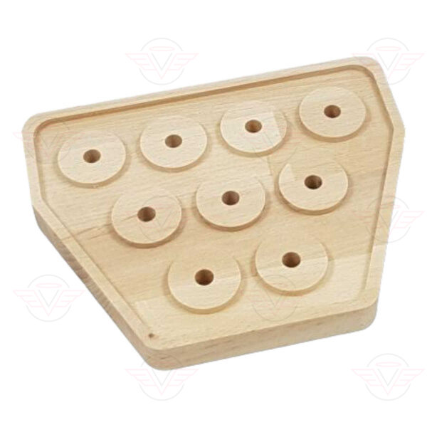 Steamer Mods - Dampfständer aus Holz für 9 Verdampfer