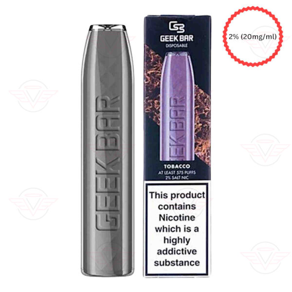 GEEKBAR - Tobacco 20 mg/ml 500 mAh