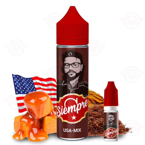 ALFALIQUID - ALFASIEMPRE USA Mix Shortfill con booster incluso a 6 mg/ml di nicotina