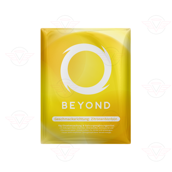 BEYOND NRG - Lemon Sherbet - bustina da 10 g (1 porzione) - Bevanda energetica per giocatori