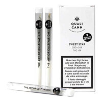 QUALICANN - PreRolled Joints Sweet Star CBD 3 Stück