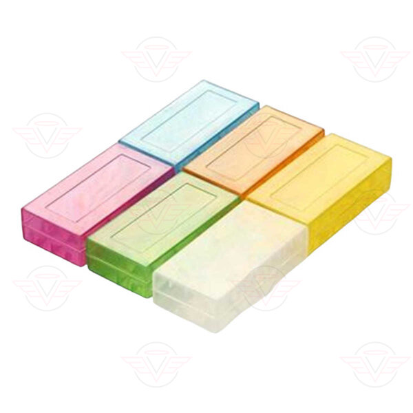 Battery protective cover for 2 x 18650