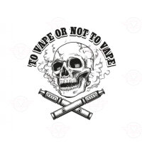 Bottiglia - con logo e scala 120ml To Vape or Not To