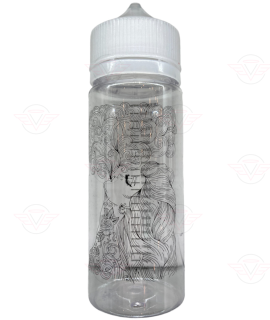 Bottle - with logo and scale 120ml Woman