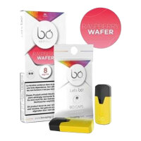 BO Caps - Raspberry Wafer 0mg ab 6 Pack 10%