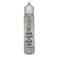 Flasche - mit Logo und Skala 70ml Keep Calm