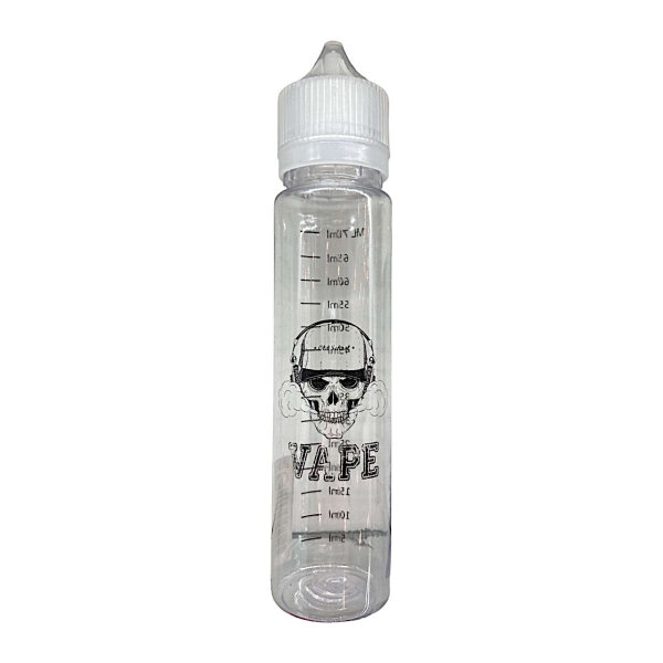 Bottiglia - con logo e scala 70ml Vape Skull