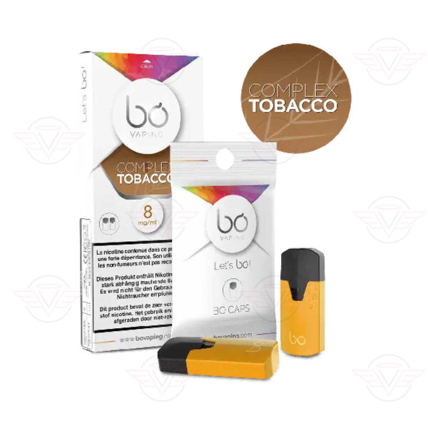 BO Caps - Complex Tabacco 8 mg, à partir de 6 paquets 10 %