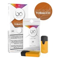 BO Caps - American Tobacco 0mg ab 6 Pack 10%
