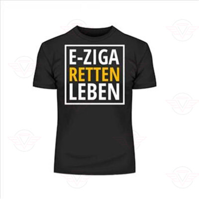 T-Shirt E-Zigaretten retten Leben - L