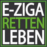 Aufkleber «E-Zigaretten retten Leben»...