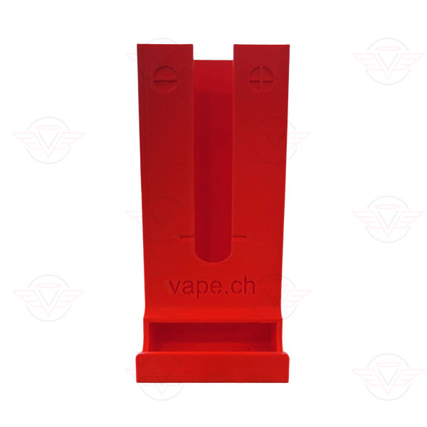 draw_vision - Glissière pour batteries rechargeables 18650 - Rouge