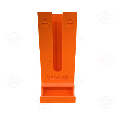 draw_vision - Scivolo per batterie ricaricabili 21700 - Arancione