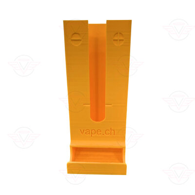 draw_vision - Scivolo per batterie ricaricabili 21700 - Giallo