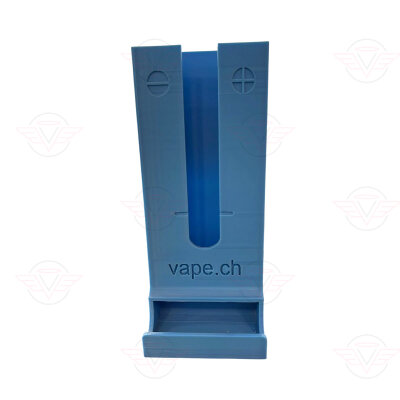 draw_vision - Scivolo per batterie ricaricabili 21700 - Blu