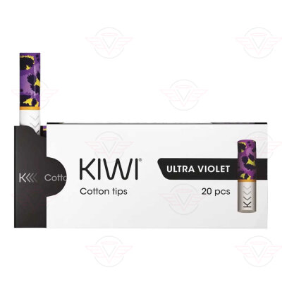 Kiwi Vapor - KIWI cotton filters ULTRA VIOLET (drip tip) 20pcs.