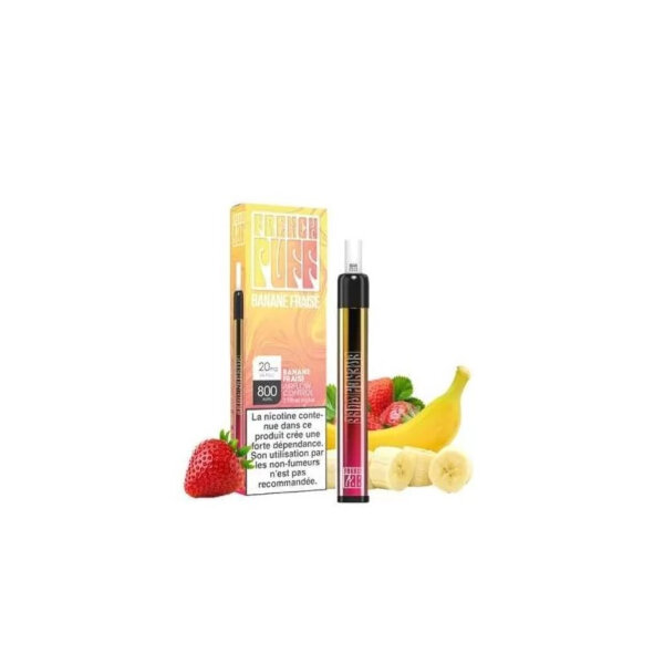 French Lab - French Puff - Fraise Banane 20 mg