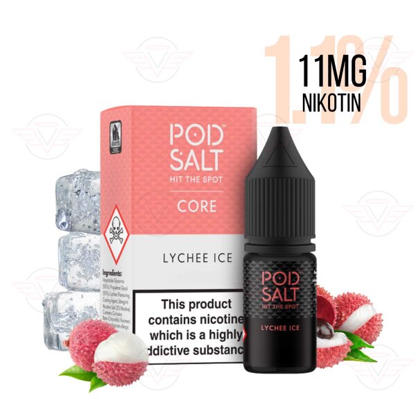 Pod Salt - Lychee Ice 11mg sel de nicotine