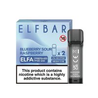 Elfbar - Elfa Pre-Filled Pod 2Pack - Blueberry Sour...