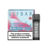 Elfbar - Elfa Pre-Filled Pod 2Pack - Blueberry Cotton Candy