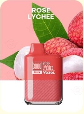 Vozol - Alien 3000 Rose Lychee Disposable