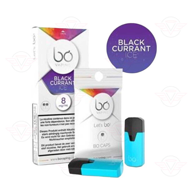 BO Caps - Blackcurrant Ice à partir de 6 paquets 10 %