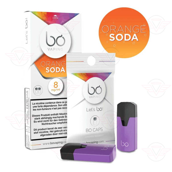 BO Caps - Orange Soda from 6 Pack 10%