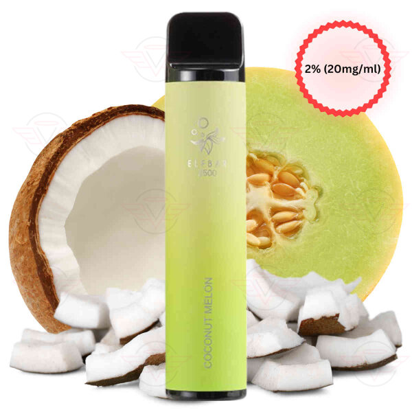 Elfbar - Einweg E Zigarette Coconut Melon 2500 Puffs