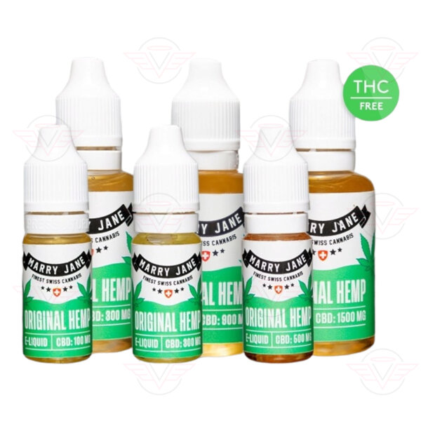 Marry Jane - MJ E-Liquid 5% CBD Original Hemp 10ml