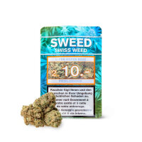SWEED - Super Sliver Haze Pemium CBD Hanf Blüten 2g