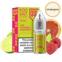Pod Salt - Nexus Lime Rasperry Grapefruit 10mg/ml
