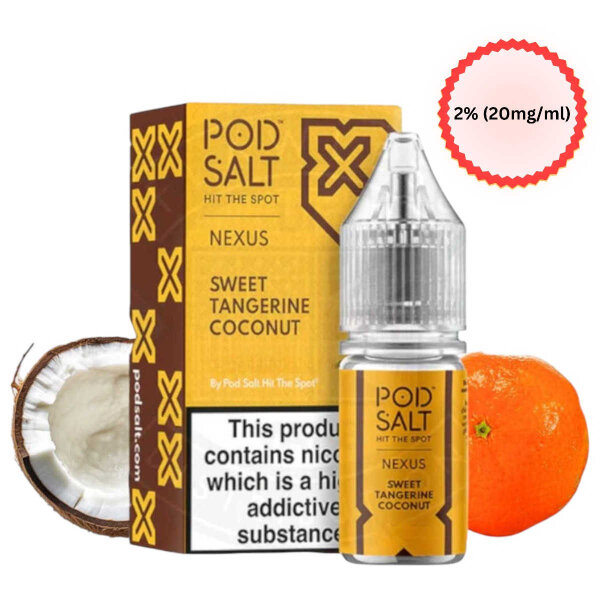 Pod Salt - Nexus Sweet Tangerine Coconut 20mg/ml