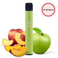 Elfbar - Disposable E Cigarette Apple Peach 600 Puffs