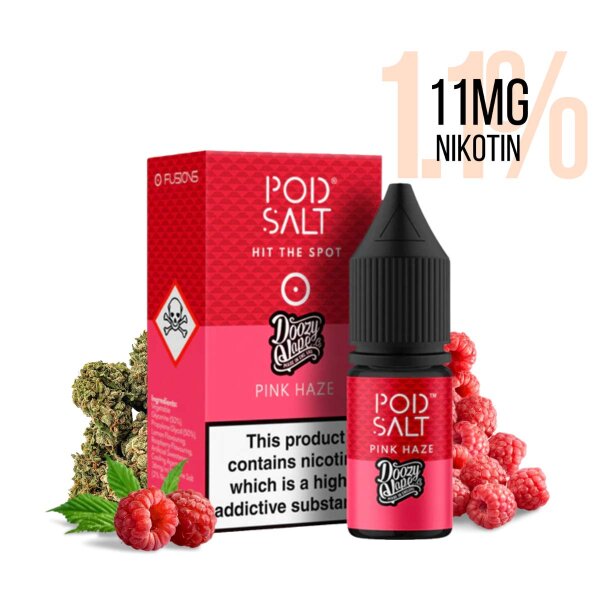 Pod Salt - Doozy Vape - Pink Haze Fusion 11mg nicotine salt