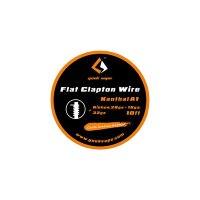 Geek Vape - Kanthal A1 Flat Clapton Wire, Ribbon(26ga x...