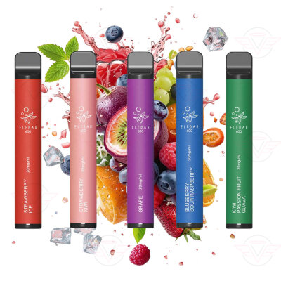 Elfbar - Einweg E-Zigarette 600 Frucht Bundle 5er Pack