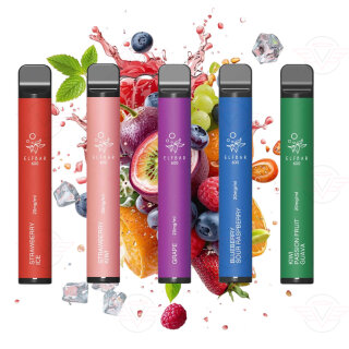 Elfbar - Einweg E-Zigarette 600 Frucht Bundle 5er Pack