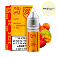 Pod Salt - Nexus Mango Strawberry Peach 5mg/ml