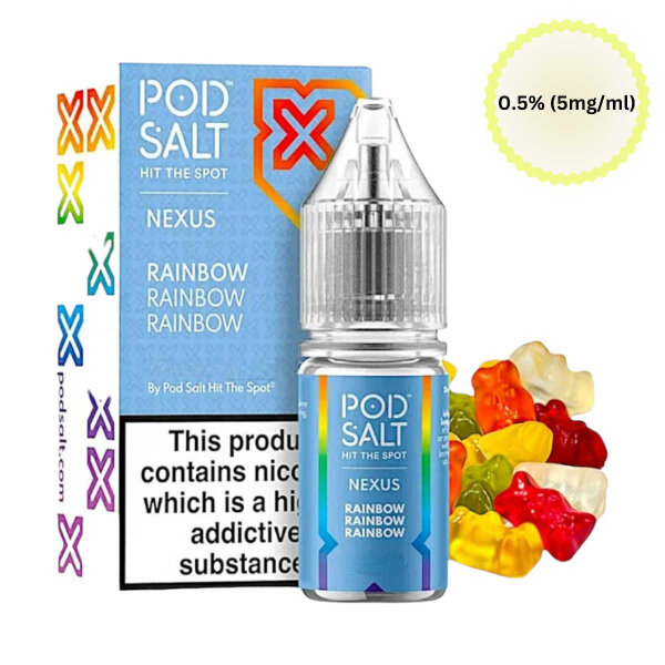 Pod Salt - Nexus Rainbow Rainbow Rainbow 5mg/ml