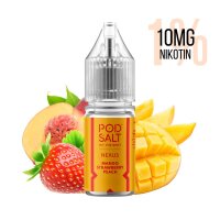 Pod Salt - Nexus Mango Strawberry Peach 10mg/ml