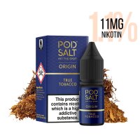 Pod Salt Origin - True Tobacco 10ml - 11mg/ml