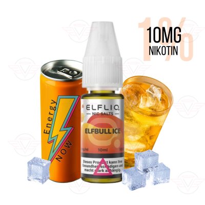 Elfbar - Elfliq Elfbull Ice 10mg nicotine salt